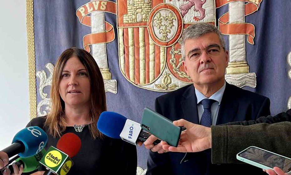 Livia Rosales Fernández, jefa del área de violencia de género de la Delegación del Gobierno de Ceuta.